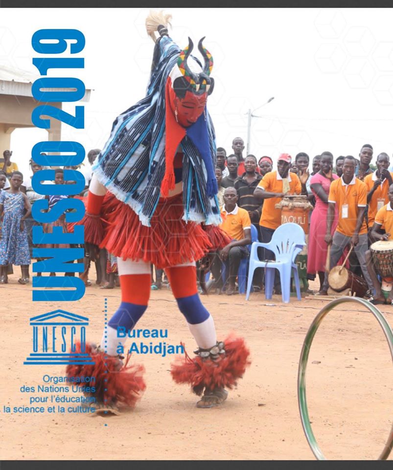 Danse de masque Zaouli, Centre-ouest de la Côte d'Ivoire