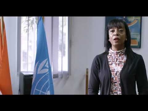 "Une minute pour la paix" le message de Carol Flore-Smereczniak du PNUD Côte d'Ivoire